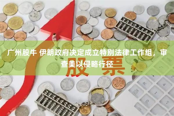 广州股牛 伊朗政府决定成立特别法律工作组，审查美以侵略行径